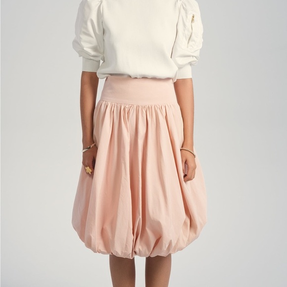 🆕BUBBLE SKIRT Blush Sz L - Picture 4 of 5